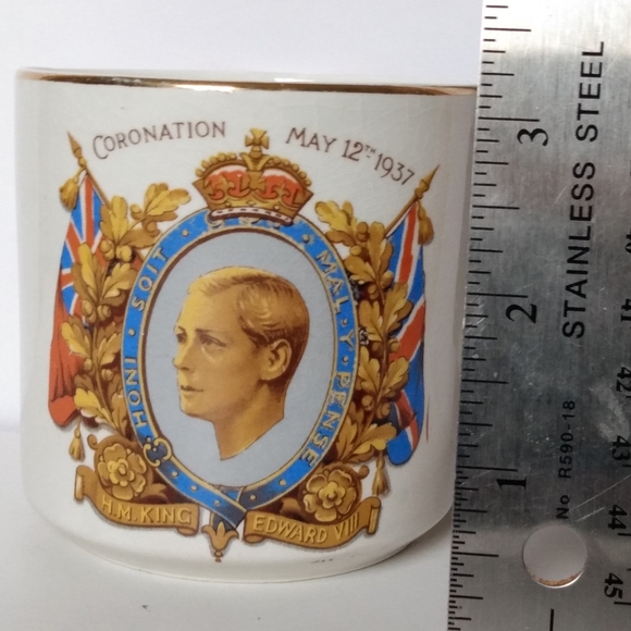 Antique Cup Coronation of King Edward VIII in 1937. - Picture 6 of 11
